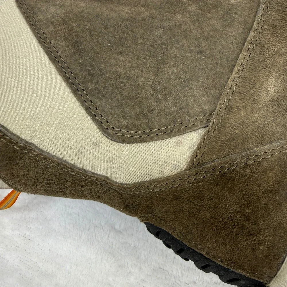 Merrell Aurora Waterproof Winter Boots Womens 9‎ Brown Suede Thinsulate Polartec